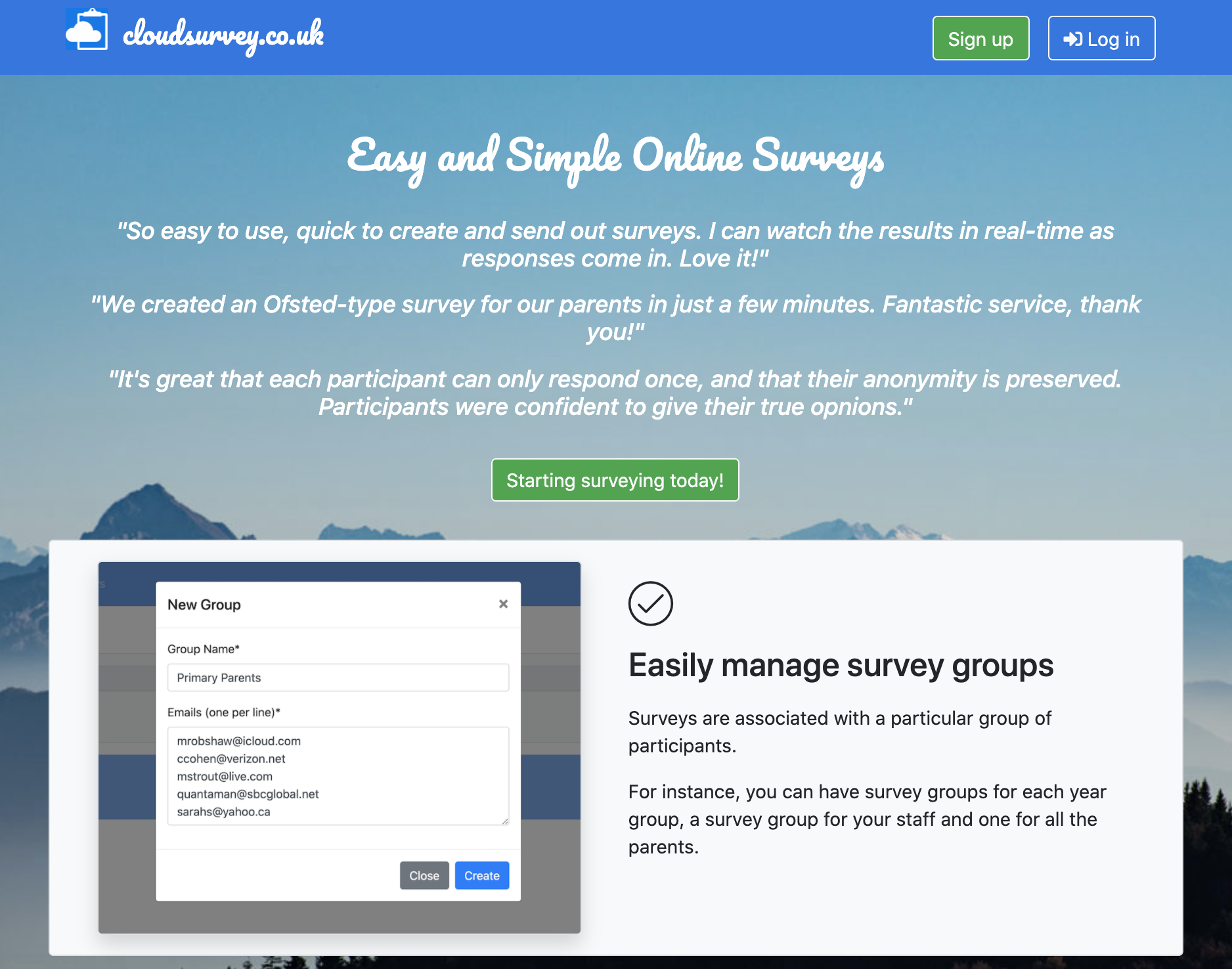 CloudSurvey.co.uk